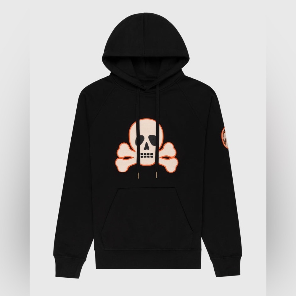Ebbets Field Flannels Sioux City Ghosts French Terry Felt Pullover Hoodie